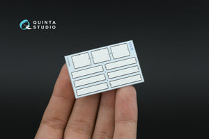 Quinta Studio QP24003 Typesetting USSR license plates ~1980-1994 (State Standart 3207-77) (All kits) 1/24 – imagen 5