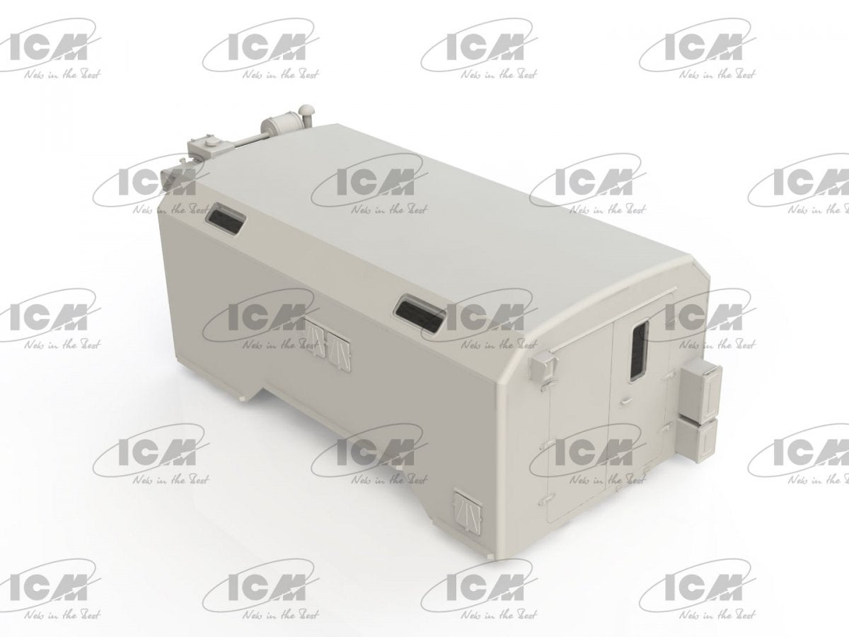 ICM 35010 Truck box of military vehicle (KUNG) 1/35 – immagine 2