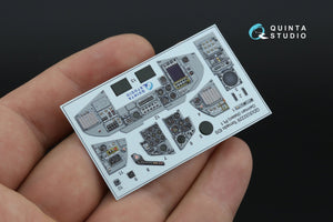 Quinta Studio QDS+32229 Tornado IDS German 3D-Printed &amp;amp; coloured Interior on decal paper (Italeri) (Small version) (with 3D-printed resin parts) 1/32 – immagine 5