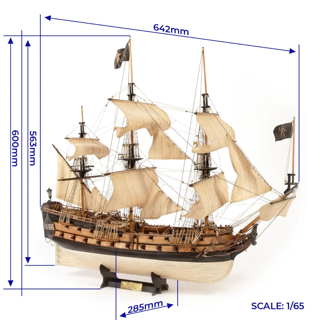 OcCre 12015 Pirate Ship Royal Fortune 1/65 – Bild 3