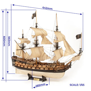 OcCre 12015 Pirate Ship Royal Fortune 1/65 – Bild 3