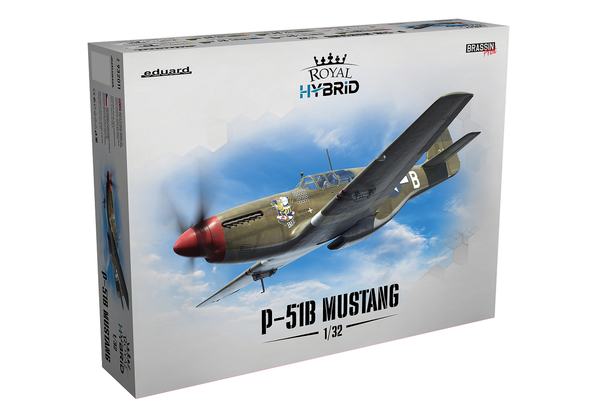 Eduard 932011 Nortn American P-51 B Mustang Royal Hybrid Edition 1/32 – zdjęcie 6