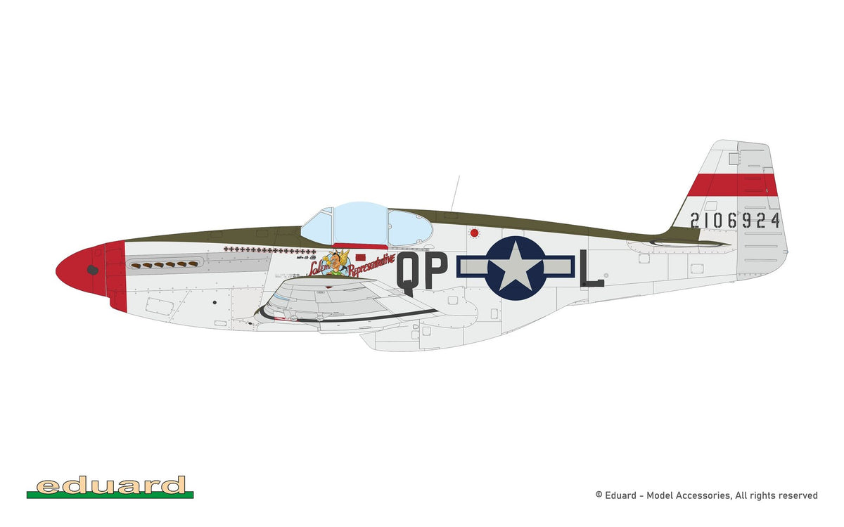 Eduard 932011 Nortn American P-51 B Mustang Royal Hybrid Edition 1/32 – zdjęcie 10