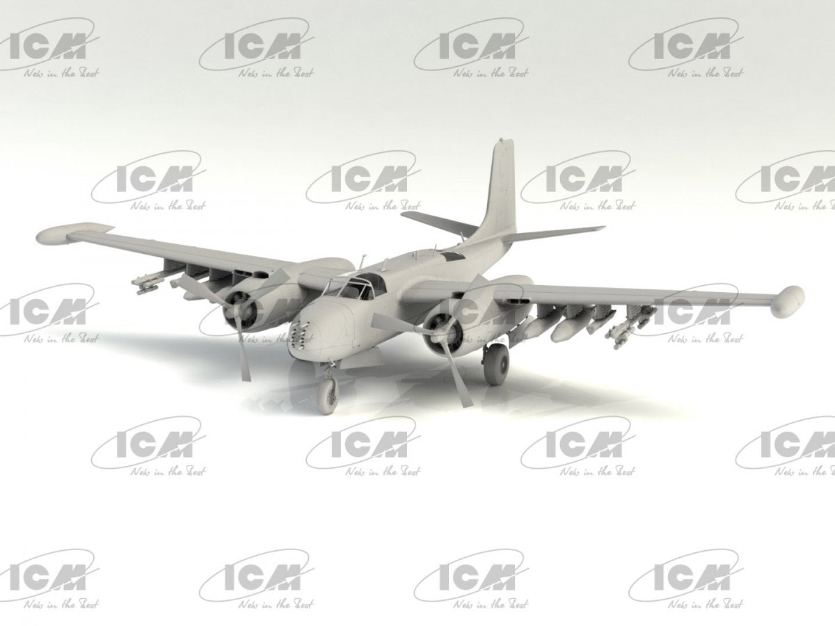 ICM 48279 B-26K Counter Invader, avion d&amp;#39;attaque de l&amp;#39;USAF pendant la guerre du Vietnam, échelle 1/48  – image 2