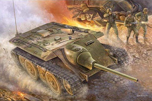Trumpeter 00385 German Entwicklungsfahrzeug E 10 Hetzer 1/35