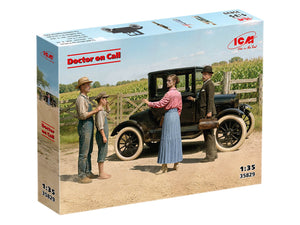 ICM 35829 Doctor on Call - Ford Model T and 4 Figures 1/35 – Bild 2