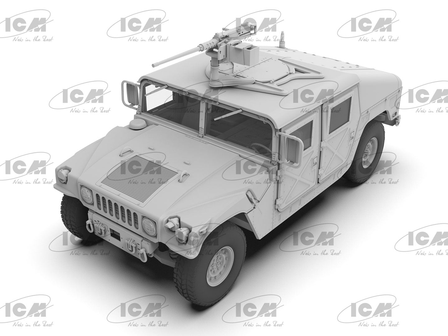 ICM 35437 M1025A2 Hummer Armament Carrier 1/35 – immagine 10