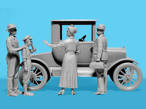 ICM 35829 Doctor on Call - Ford Model T and 4 Figures 1/35 – Bild 3