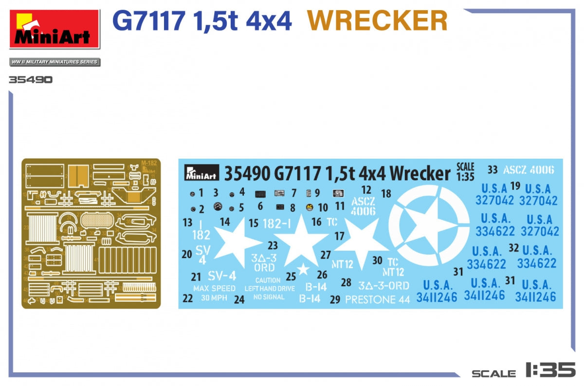 MiniArt 35490 G7117 1,5t 4x4 Wrecker 1/35 – Bild 9
