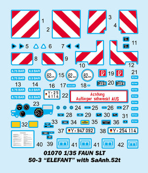 Trumpeter 01070 Faun SLT 50-3 Elefant with SaAnh.52t 1/35 – Bild 24
