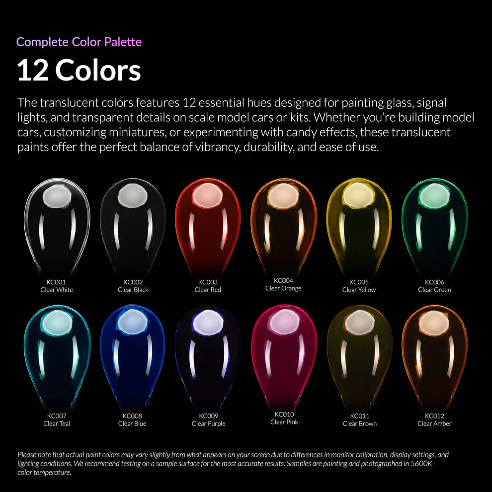 Kaleido 46784 12 Clear Colors Set 20 ml (14 pcs) – image 3