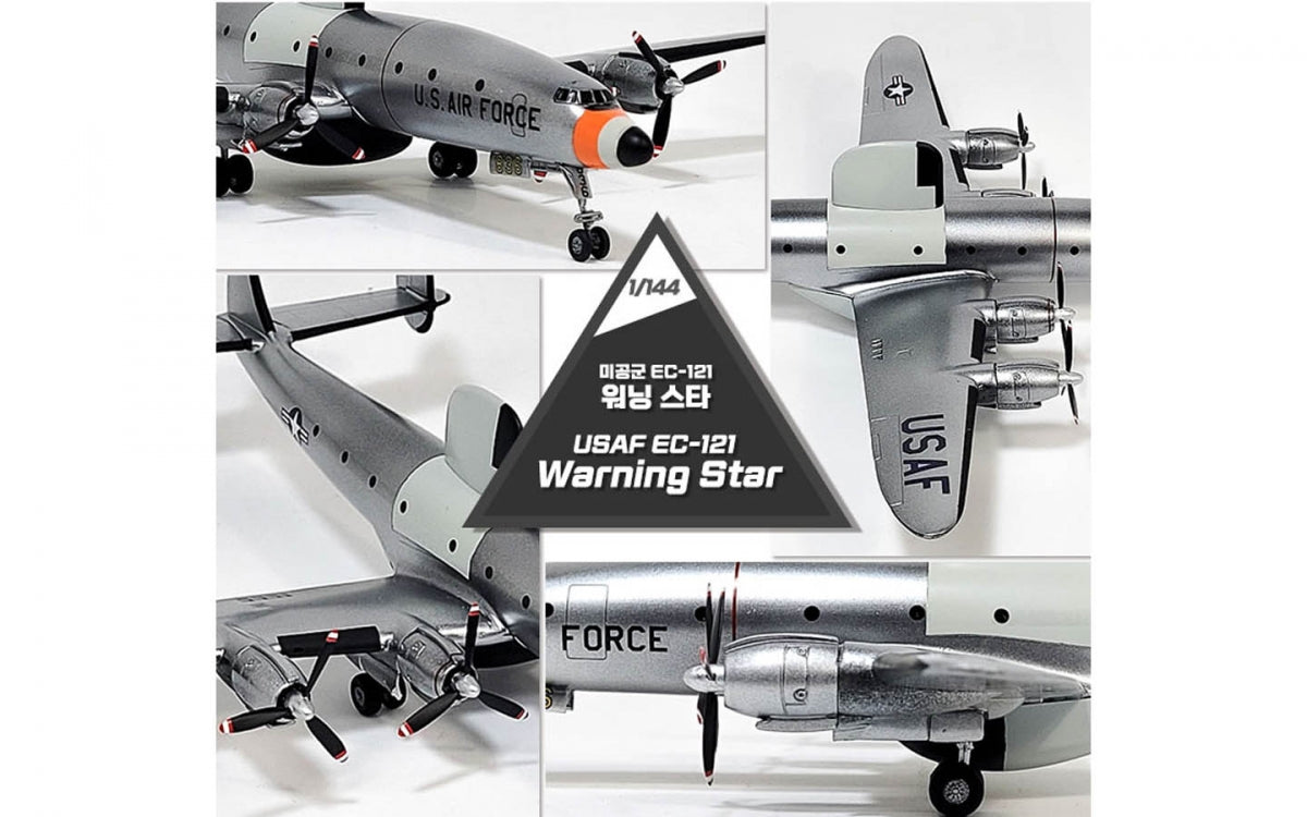 Maquette Academy 12637 USAF EC-121 Warning Star au 1/144  – image 2