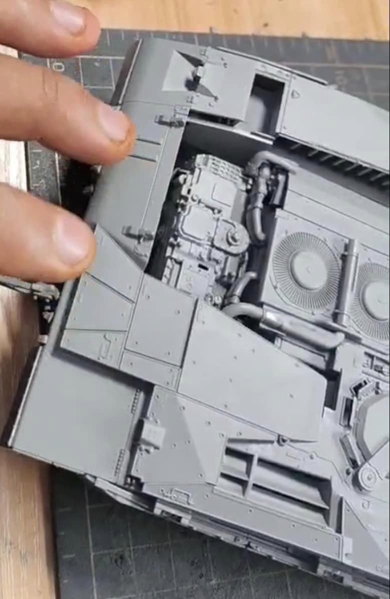 Border Model BT-037 Israel Merkava Mk.2D with full interior 1/35 – immagine 6
