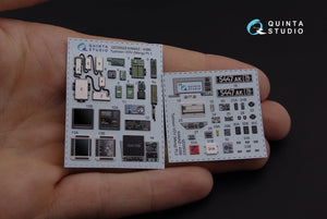 Intérieur imprimé en 3D et coloré sur papier décalcomanie Quinta Studio QD35023 K-4386 Typhoon VDV (pour kit MENG) 1/35 – image 2