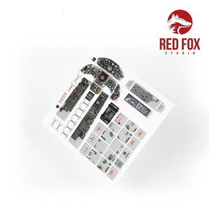 Red Fox Studio QS-32128 F-104S ASA M Starfighter (for Italeri kit) 1/32 – immagine 4