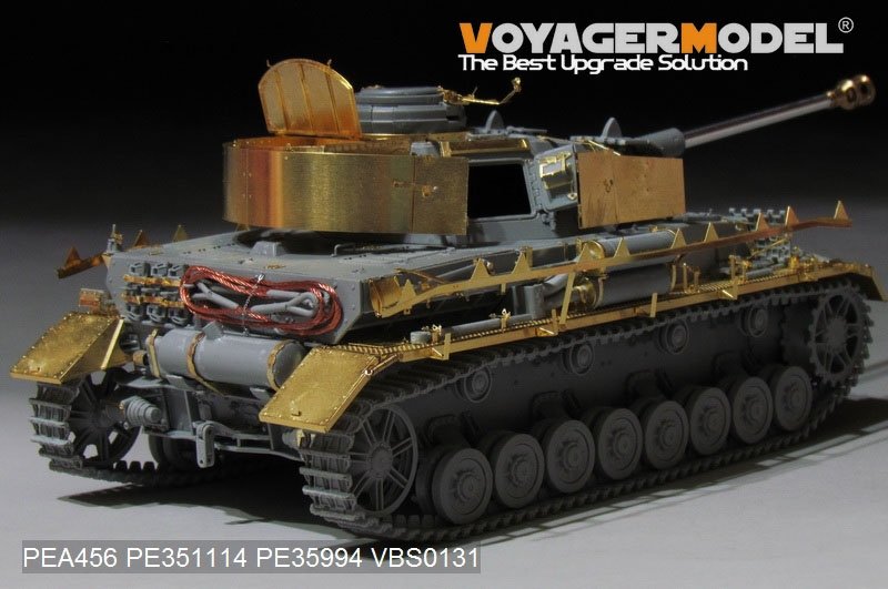 Voyager Model PEA456 WWII German Panzer.IV Ausf.H-J Late Version Schurzen (GP) 1/35 – Bild 5