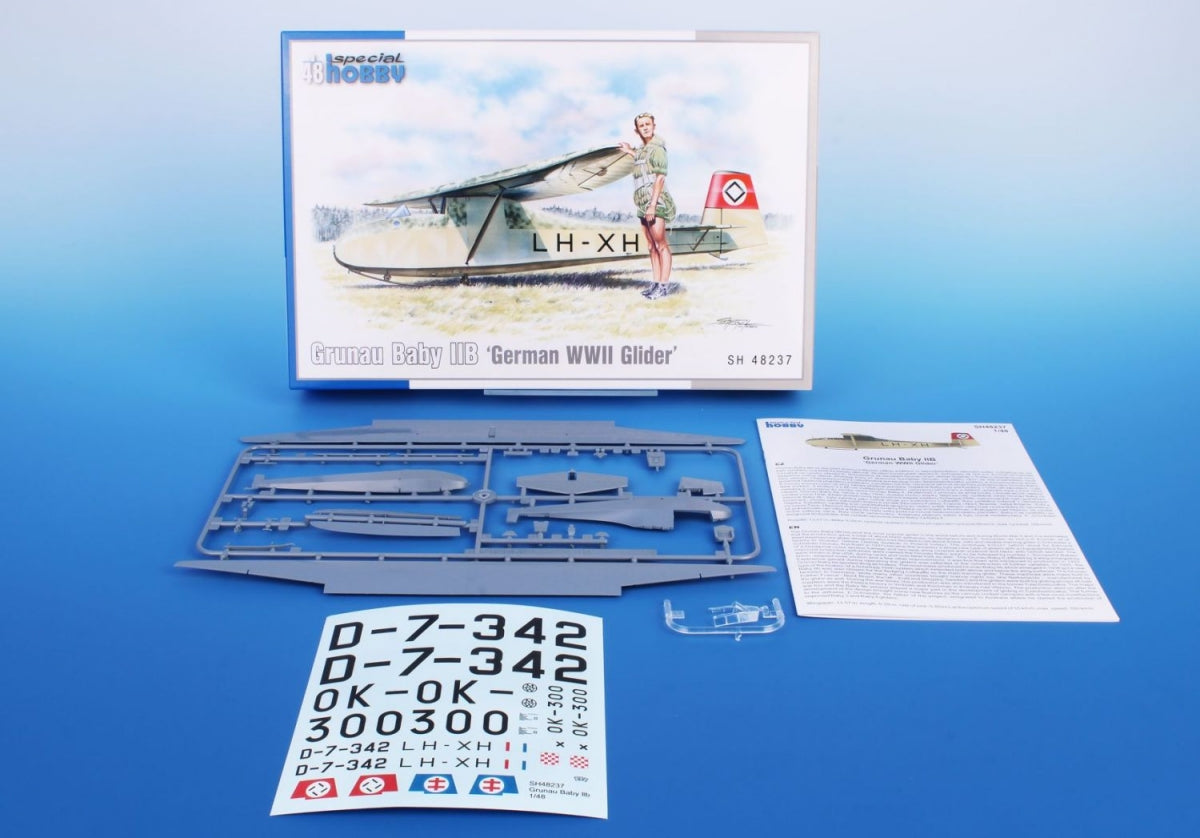 Special Hobby 48237 Grunau Baby IIB « Planeur allemand de la Seconde Guerre mondiale » 1/48 – image 3