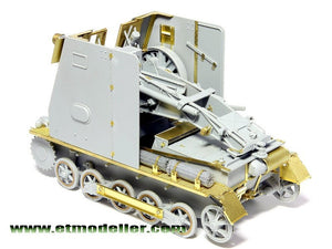 E.T. Model E35-007 WWII German Pz.Kpfw.I Ausf.B 15cm &amp;quot;BISON&amp;quot; (For DRAGON 6259) 1/35 – imagen 8