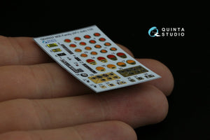 Quinta Studio QD35037 M35 Family 3D-Printed &amp;amp; coloured Interior on decal paper (AFV club) 1/35 – immagine 8