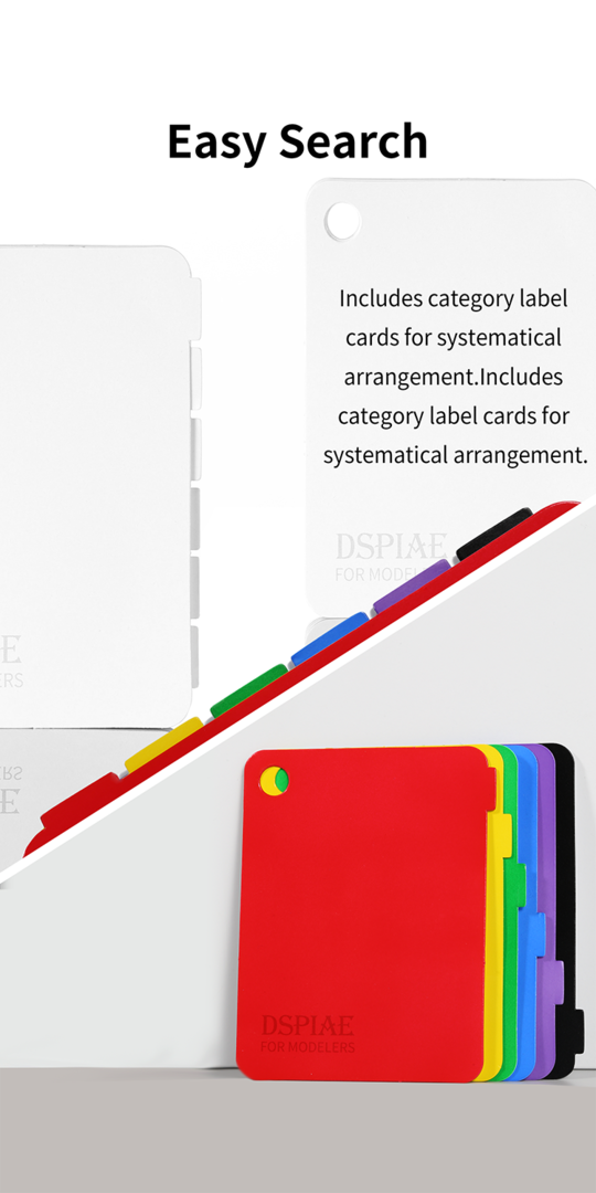 DSPIAE CC-01 Color Test Card Keychain Model Tool – immagine 2