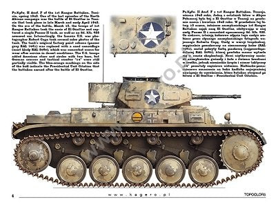 Kagero 15039 Panzers capturés, véhicules allemands au service des Alliés (décalcomanie) PL/EN – image 3