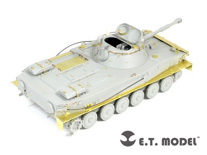 E.T. Model E35-081 Russian PT-76B Light Amphibious Tank (For TRUMPETER 00381) 1/35 – immagine 3