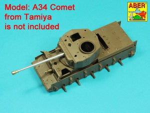 Aber 35L-332 Lufa 76,2 mm (3 cale) 17 funtowa Mk. II z hamulcem wylotowym do czołgu A34 COMET 1/35 – imagen 10