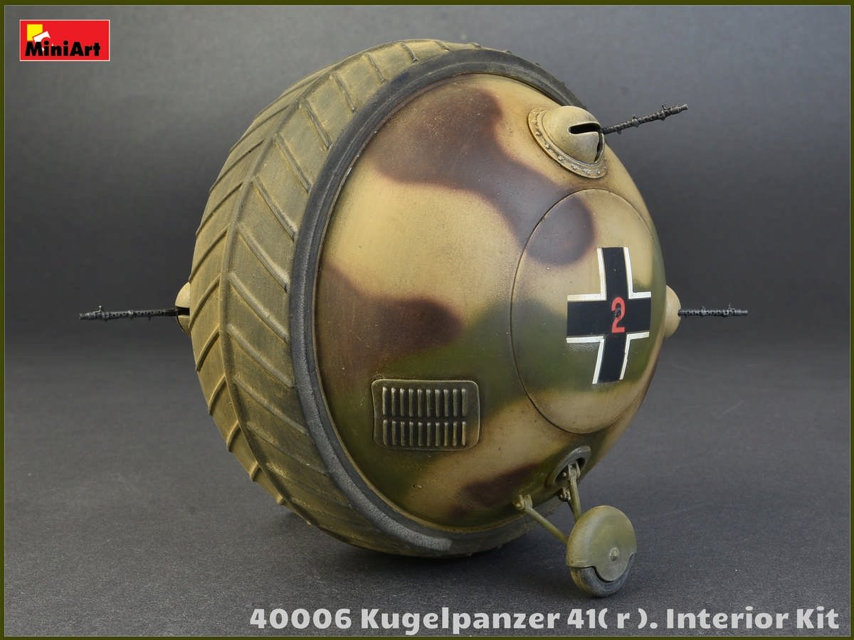 MiniArt 40006 Kugelpanzer 41( r ). INTERIOR KIT 1/35 – imagen 2