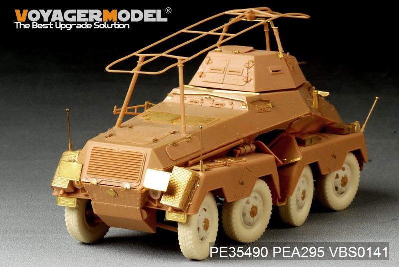 Voyager Model PE35490 WWII German Sd.Kfz.232 8 ROD early version for AFV 35232 1/35 – Bild 9