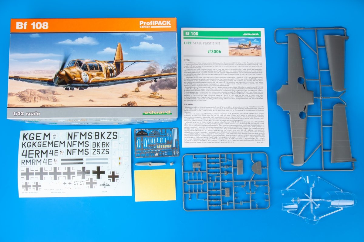 Eduard 3006 Bf 108 1/32 – immagine 2