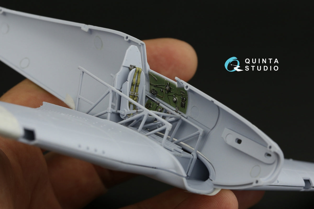 Quinta Studio QD48287 Hawker Hurricane family 3D-Printed &amp;amp; coloured Interior on decal paper (Airfix) 1/48 – immagine 10