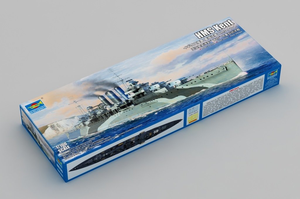 Trumpeter 06735 HMS Kent 1/700 – zdjęcie 2