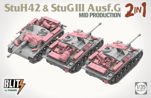 Takom 8017 StuH 42 StuG III Ausf. G Mid Production 2 in 1 1/35 – immagine 4
