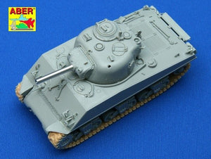 Aber 72L-37 Lufa 105mm haubica M4 do czołgu Sherman M4A3 / U.S. 105mm Howitzer M4 tank Barrel for M4A3 1/72 – immagine 5