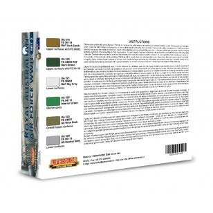 Lifecolor XS02 Acrylic color Set Australian Air Force Set 2 6x22ml – immagine 2
