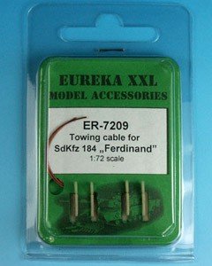 Eureka XXL ER-7209 Towing cable for Sd.Kfz. 184 Ferdinand 1/72
