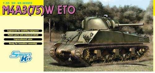 Dragon 6698 M4A3(75)W ETO - Smart Kit 1/35 – imagen 2
