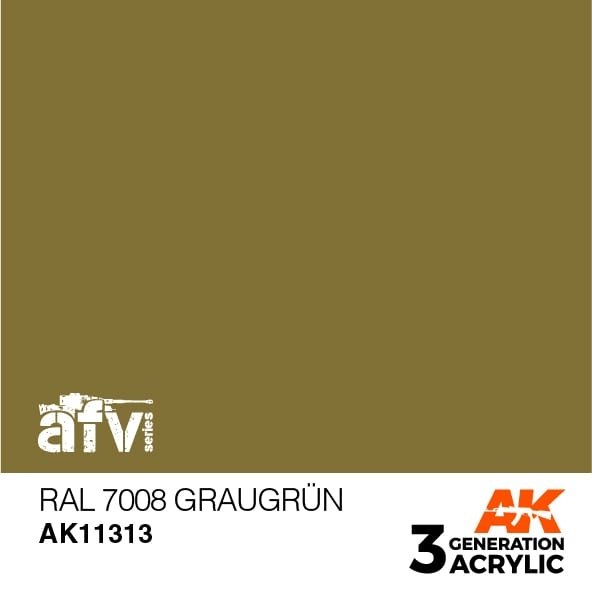 AK Interactive AK11313 RAL 7008 GRIS 17ml
