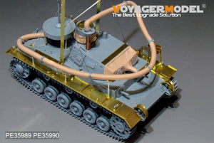 Voyager Model PE35989 WWII German Pz.KPfw.III (T)Ausf.F &amp;quot;Operation Seelowe&amp;quot; Basic For DRAGON 6877/6717 1/35 – zdjęcie 15