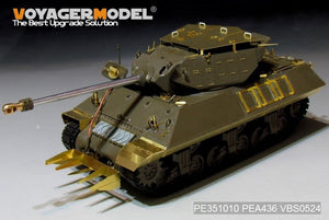 Voyager Model PEA436 WWII US M10 IIC Achilles Tank Destroyer Turret Amours (For TAMIYA 35366/AFV AF35039) 1/35 – zdjęcie 2
