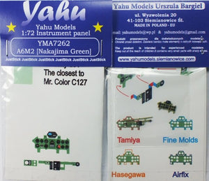 Yahu YMA7262 A6M2 Nakajima Vert (Tamyia / Airfix / Hasegawa / FM) 1/72