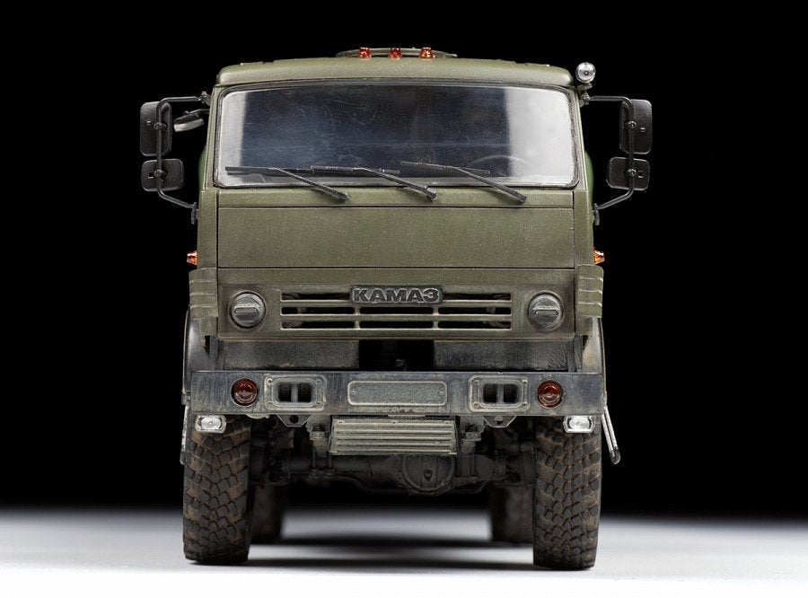 Zvezda 3697 Russian three axle truck K-5350 &amp;quot;MUSTANG&amp;quot; 1/35 – immagine 7