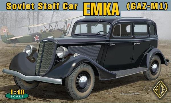 ACE 48104 Voiture d'état-major soviétique EMKA (GAZ-M1) (1/48)