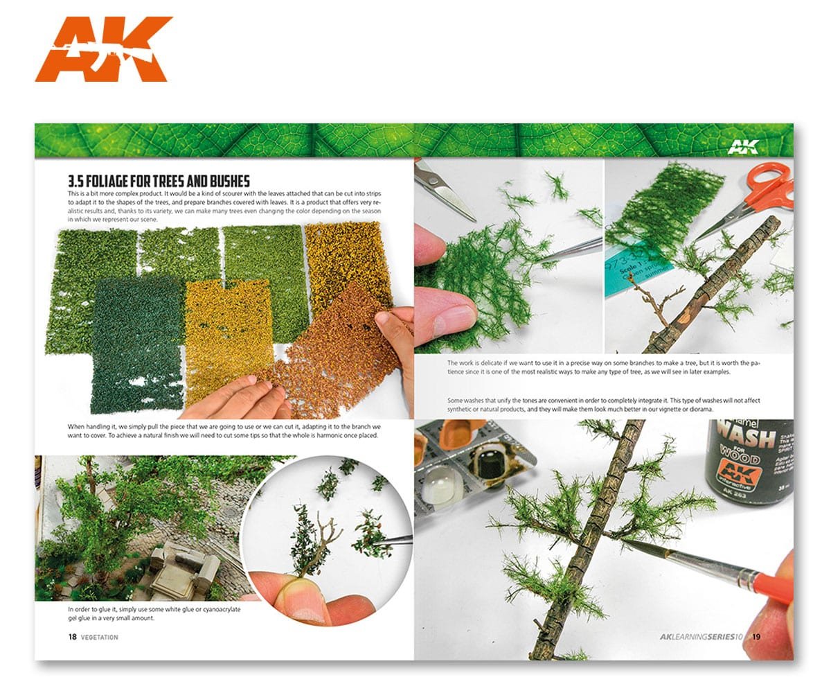 AK Interactive AK295 AK LEARNING 10: MASTERING VEGETATION IN MODELING – image 3