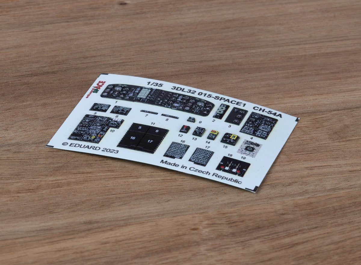 Eduard 3DL32015 CH-54A SPACE ICM 1/35 – imagen 2