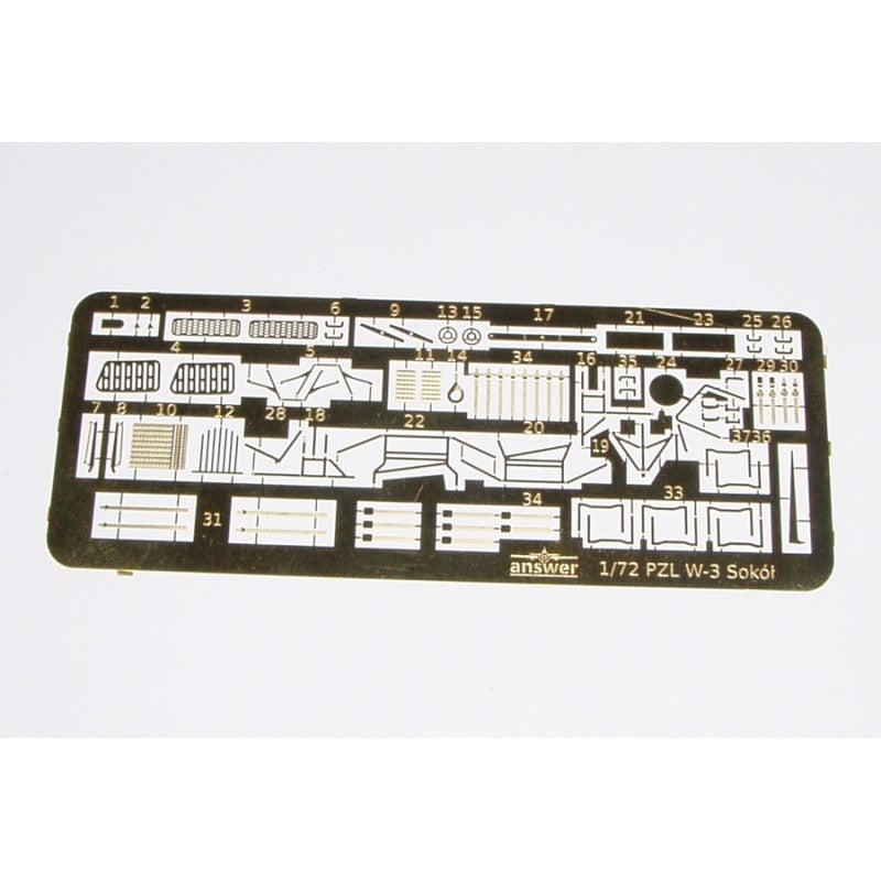 Answer AA72006 PZL W-3 Sokół Polska Policja 1/72 – immagine 4