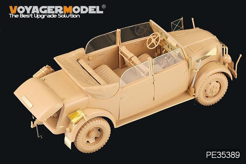 Voyager Model PE35389 WWII German Steyr 1500A Kommandeurwagen for TAMIYA 35235 1/35 – zdjęcie 5