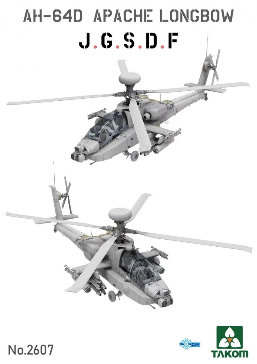 Takom 2607 AH-64D Apache Longbow Attack Helicopter J.G.S.D.F 1/35 – imagen 2