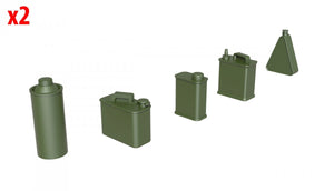 MiniArt 35595 OIL &amp;amp; PETROL CANS 1930-40s 1/35 – imagen 5