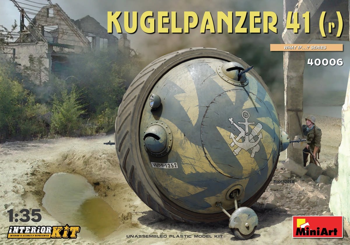 MiniArt 40006 Kugelpanzer 41(r). KIT INTÉRIEUR 1/35